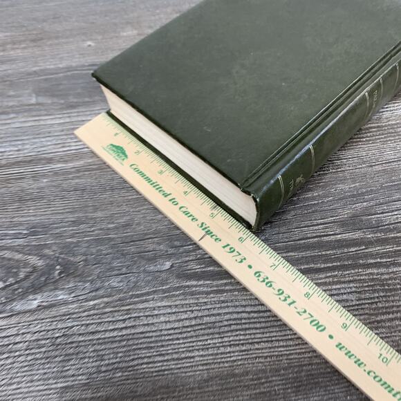 The Living Bible Paraphrased Edition Green HC 1971 Tyndale - Picture 5 of 10